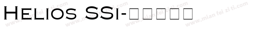 Helios SSi字体转换